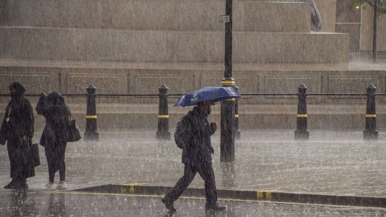 heavy rain and strong winds hit the UK