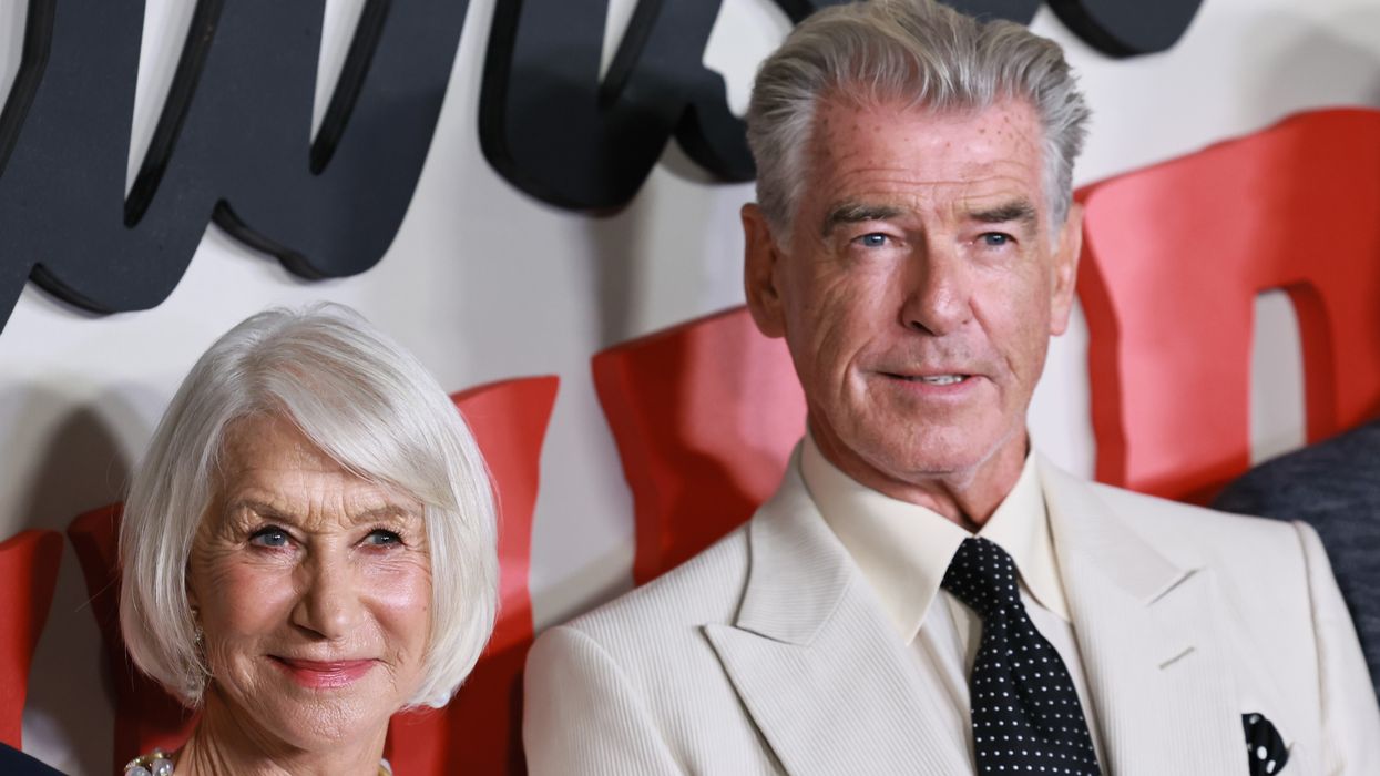 Helen Mirren and Pierce Brosnan