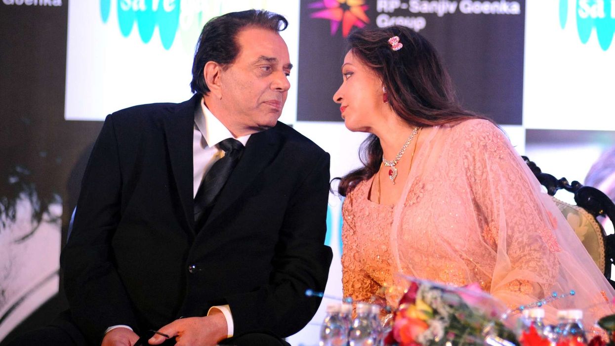 Hema Malini and Dharmendra