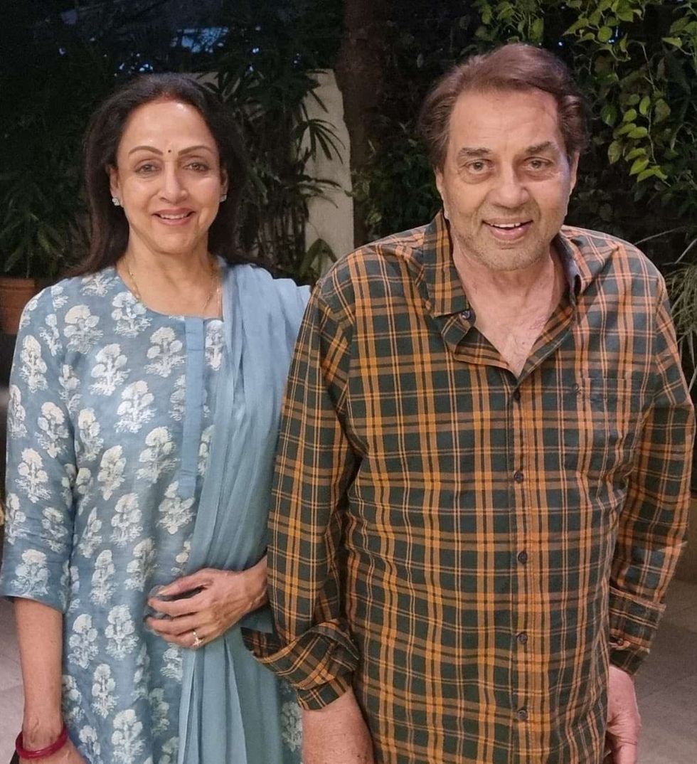 Hema Malini & Dharmendra