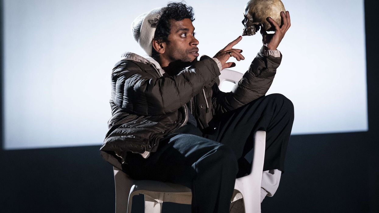 Hiran Abeysekera makes history as Hamlet at the National Theatre