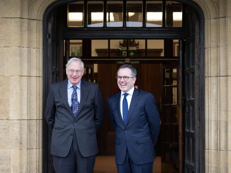 HRH The Duke of Gloucester visits Queen Elizabeth's School, Barnet