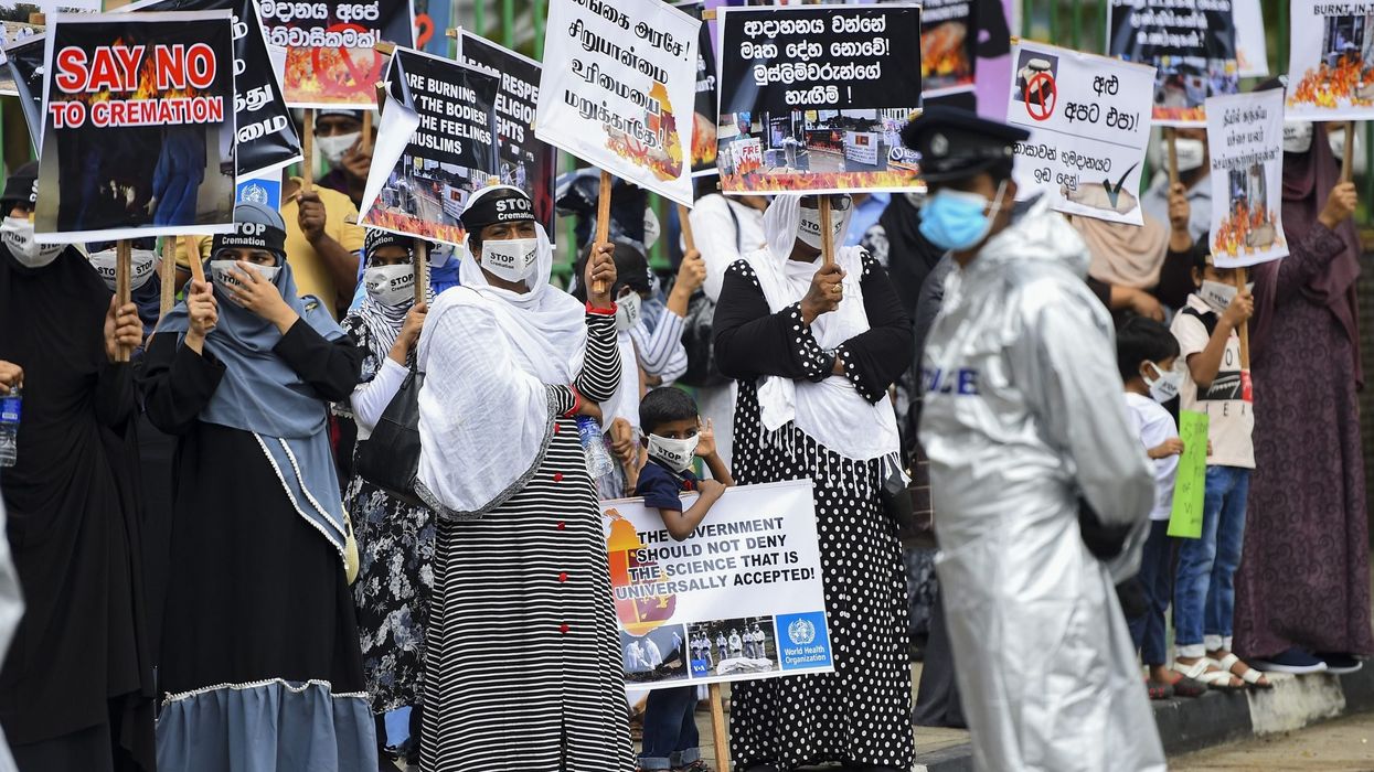 Sri Lanka sticks to cremation of Muslim Covid-19 victims despite uproar