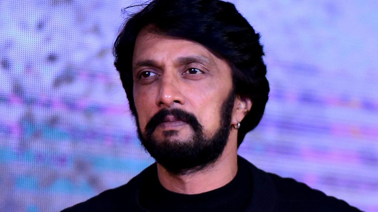 Teaser of Kichcha Sudeepa starrer Vikrant Rona unveiled at Burj Khalifa