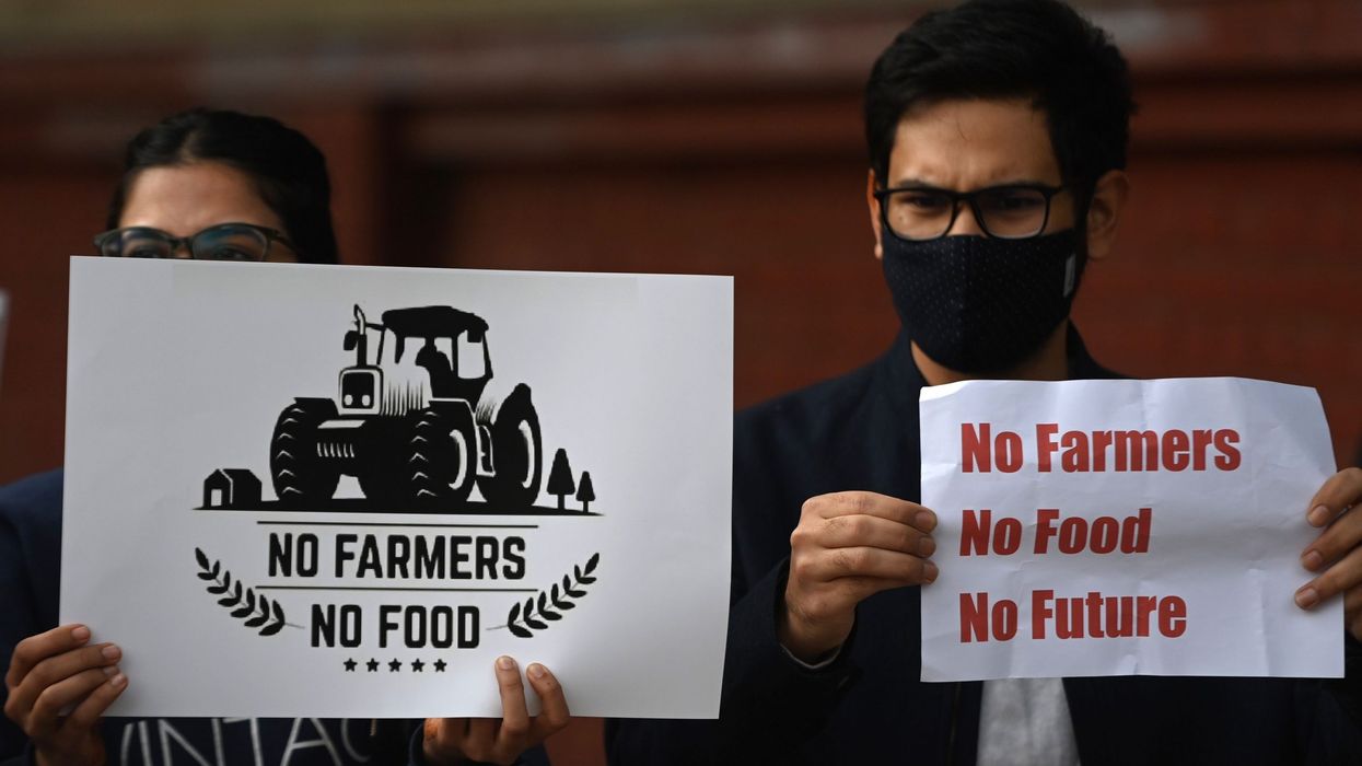 Parliament to consider debate on Indian farmers' after e-petition