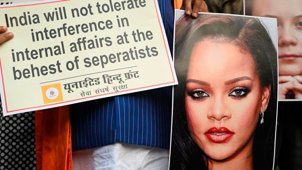 Rihanna sparks new India outrage with topless Hindu god photo