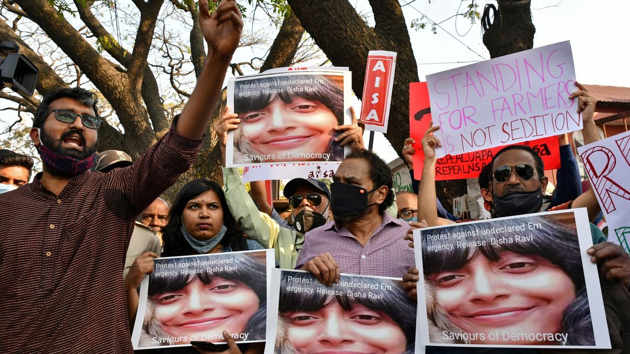 Indian climate activist arrested illegally, her lawyers say