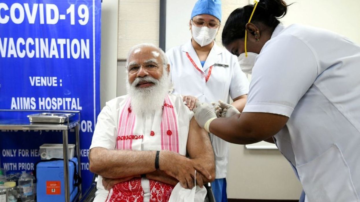 'Let us make India Covid-19 free', says Modi after taking home-grown Covid-19 vaccine