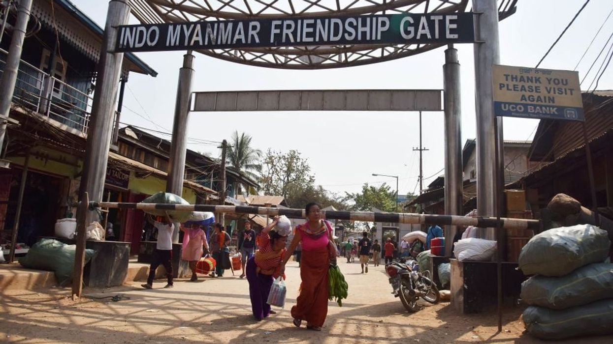 Myanmar asks India to return eight police officers who fled across border