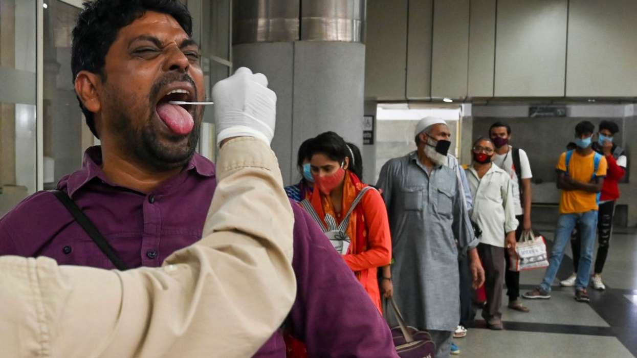 India's coronavirus infections rise by highest in three months