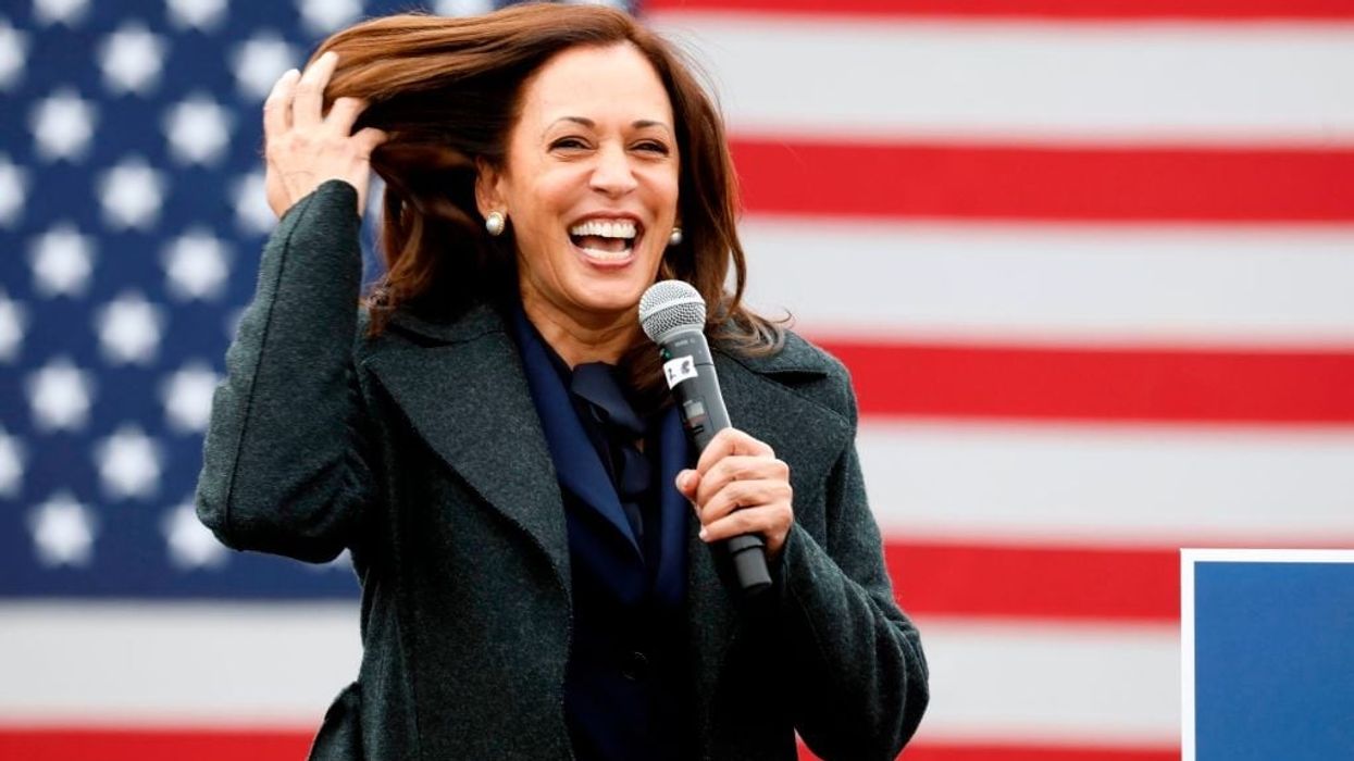 Democracy without women in decision-making is a 'flawed' one, says Kamala Harris