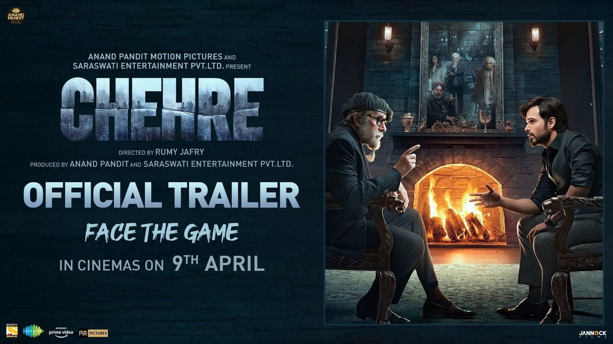 Trailer of Amitabh Bachchan and Emraan Hashmi starrer Chehre looks intriguing; we also get a glimpse of Rhea Chakraborty