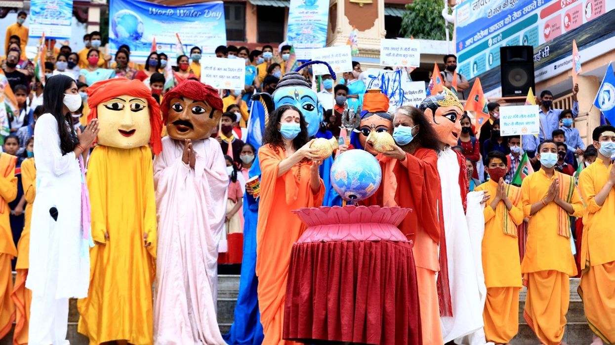 Parmarth Niketan, Rishikesh celebrates World Water Day