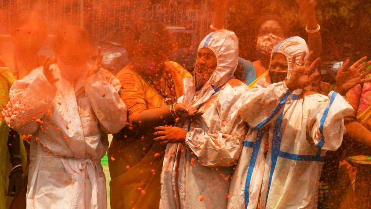Restrictions on Holi celebrations as Covid-19 cases pass 12m in India