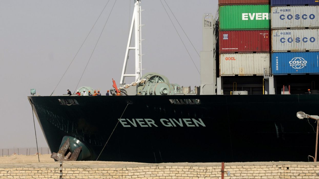 Indian crew of ship face arrest as Suez Canal probe searches reasons for grounding
