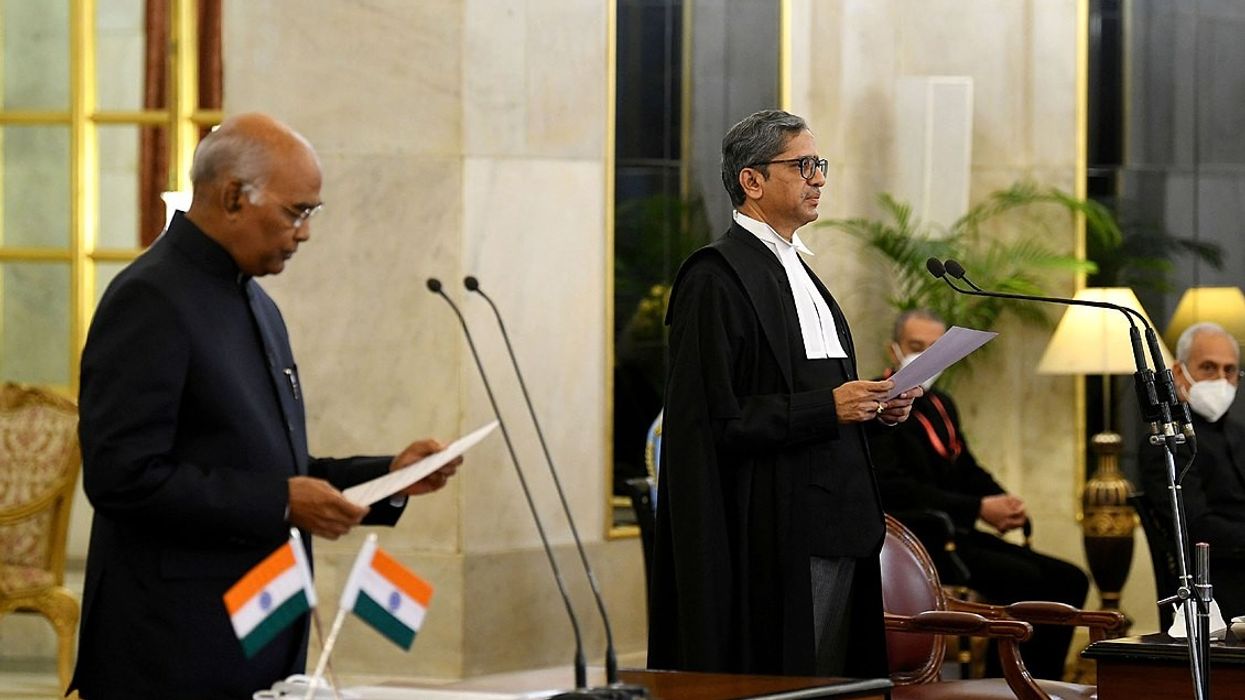 N V Ramana is the new Chief Justice of India