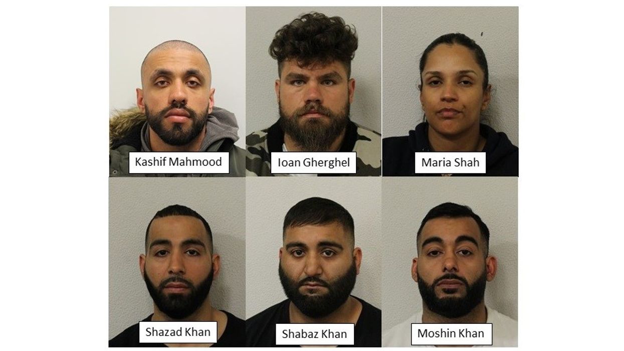 Six people, including former Met officer, jailed for intercepting drug courier cash