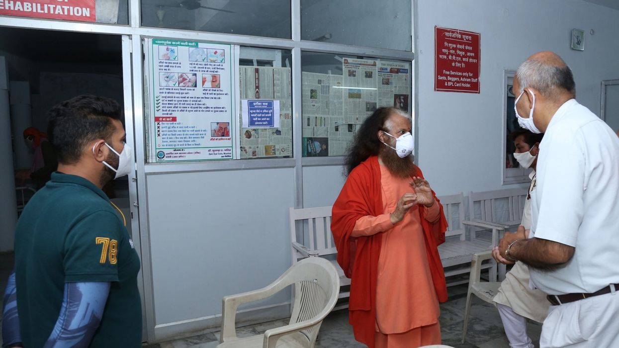 Parmarth Charitable Hospital starts a 100-bed Covid-Care centre in Rishikesh