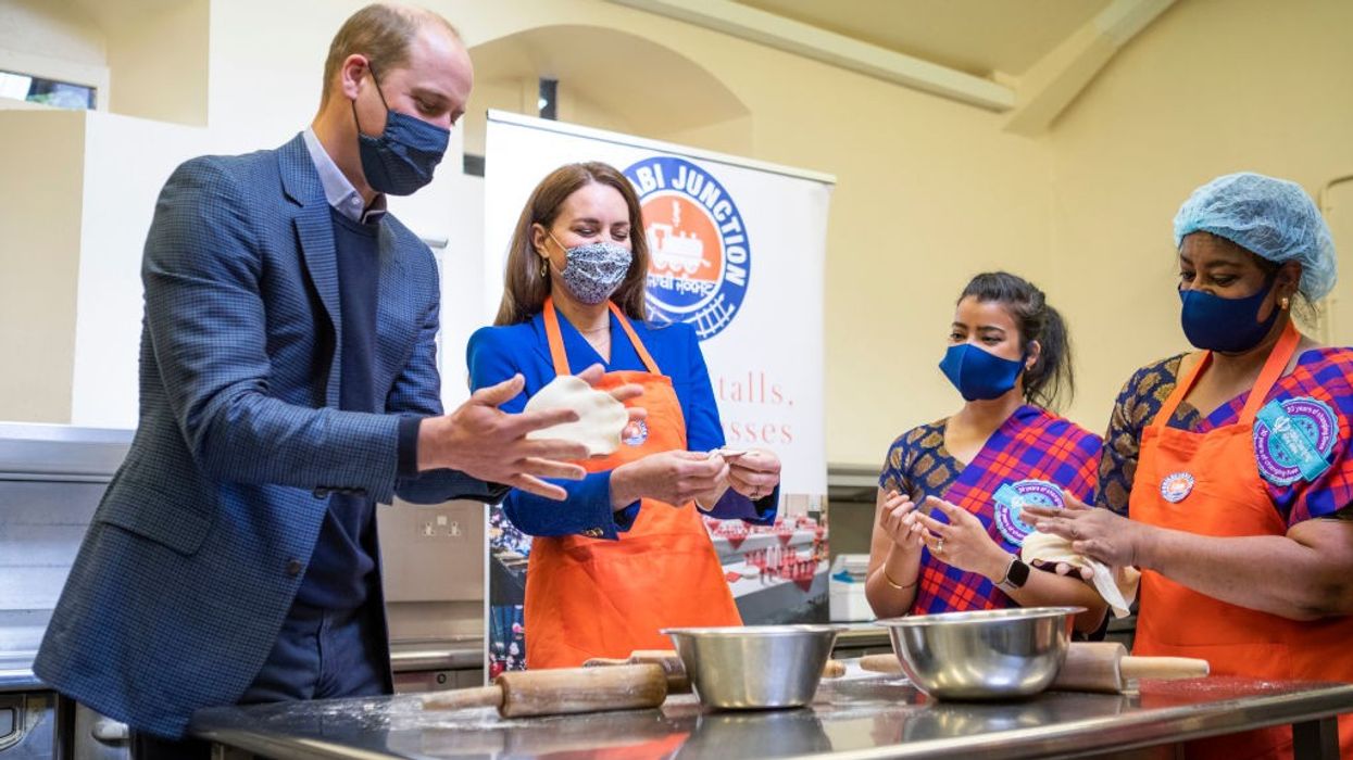Duke and Duchess of Cambridge make ‘chapatis’ on Scotland visit