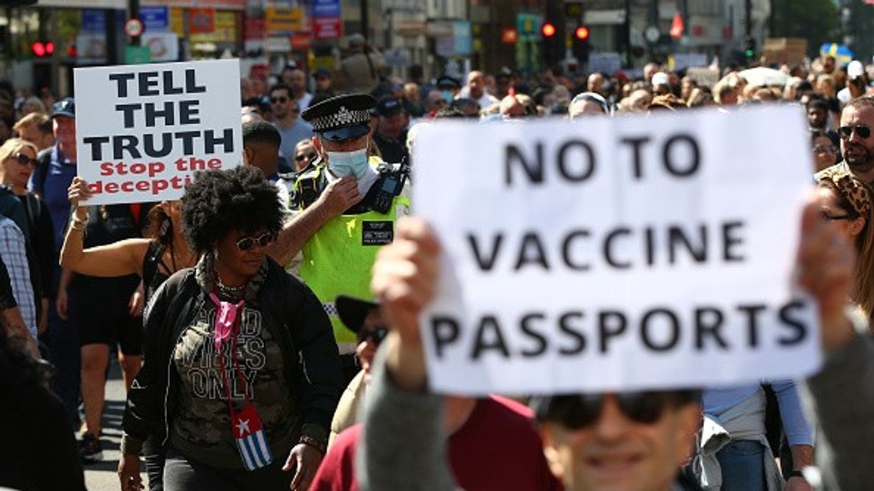 Britain 'may scrap vaccine passport plan for large events'