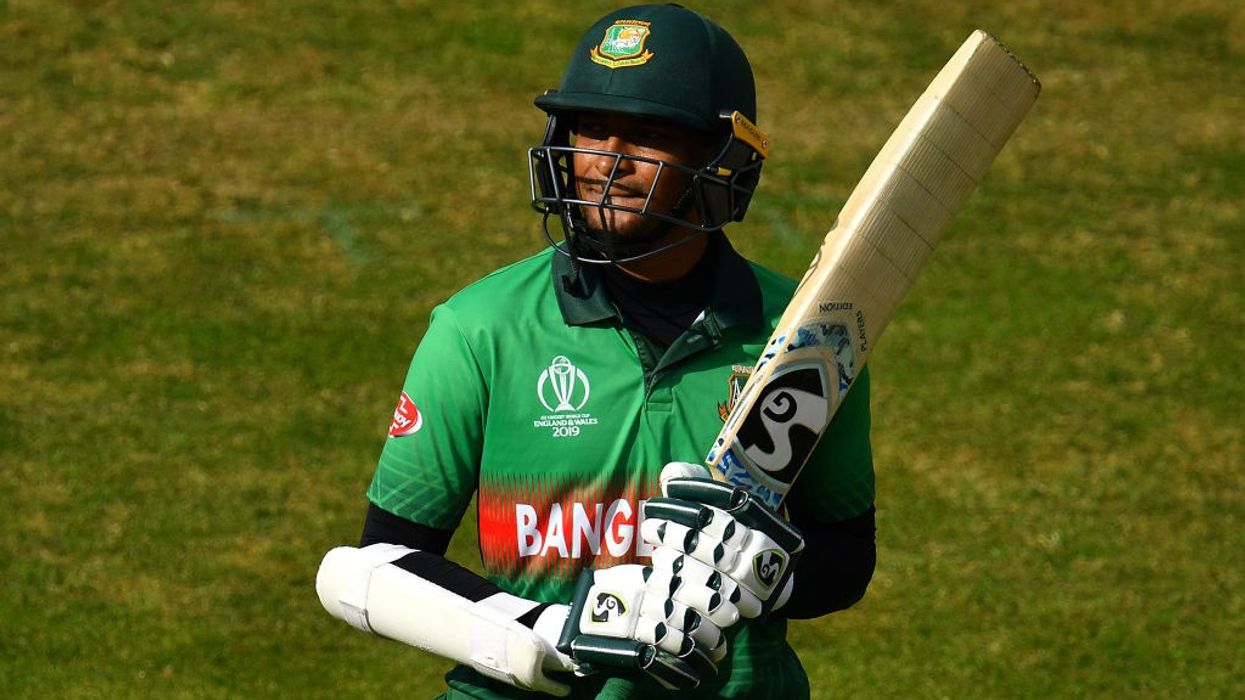 Bangladesh star Shakib suspended over umpire outburst