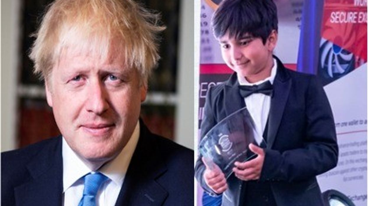 Asian boy, 11, gets Point Of Light award