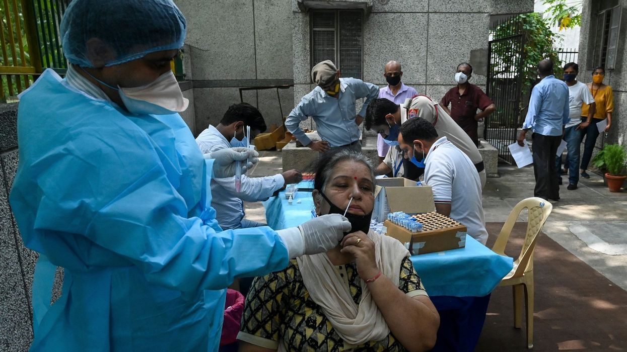 Start-up launches India's first Covid home test kit