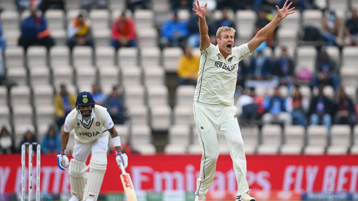 New Zealand's Jamieson takes five before openers frustrate India in World Test final