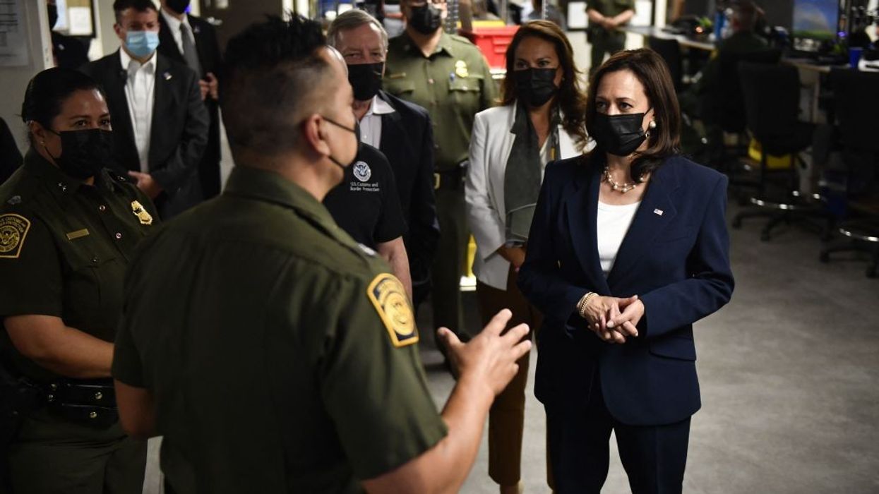 Kamala Harris shakes off Republican critics as she tours migration sites in El Paso