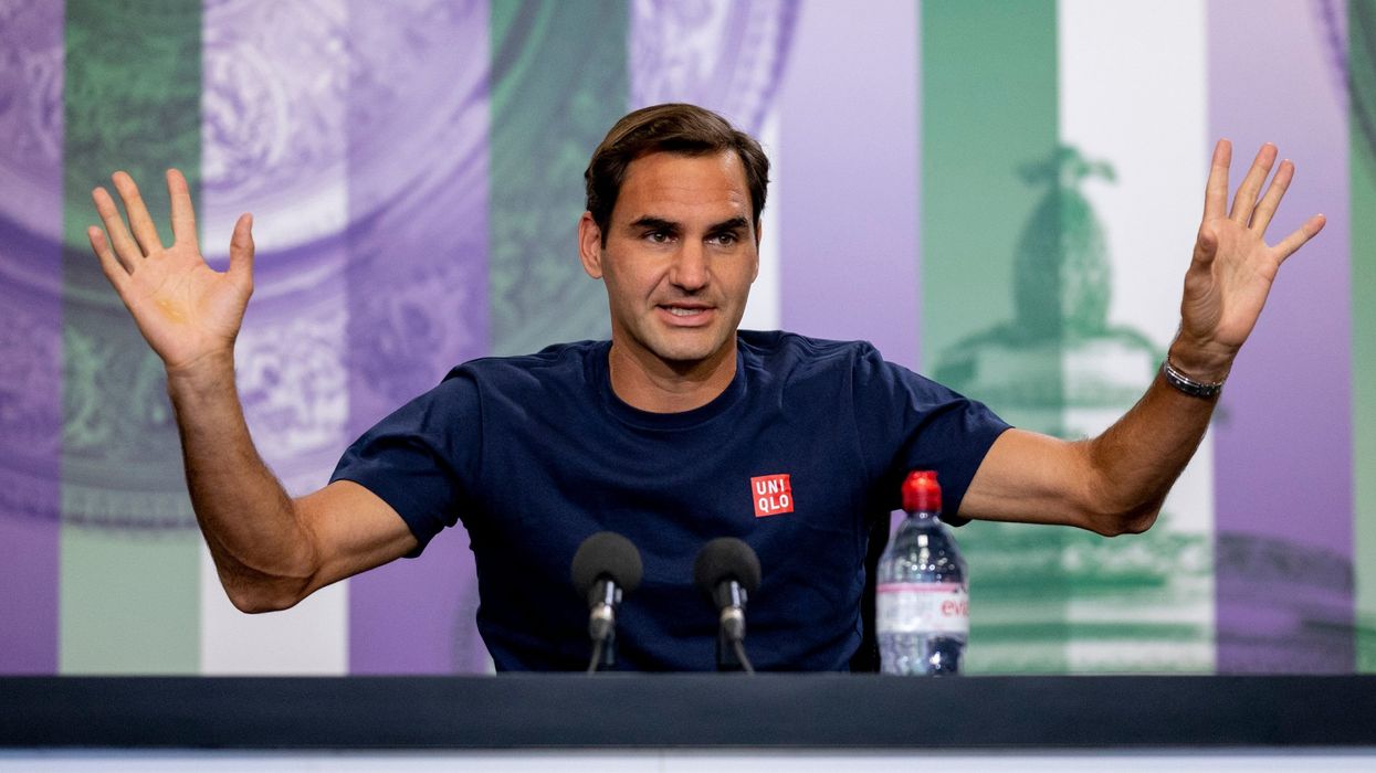 Federer 'pumped up' as he targets ninth Wimbledon crown