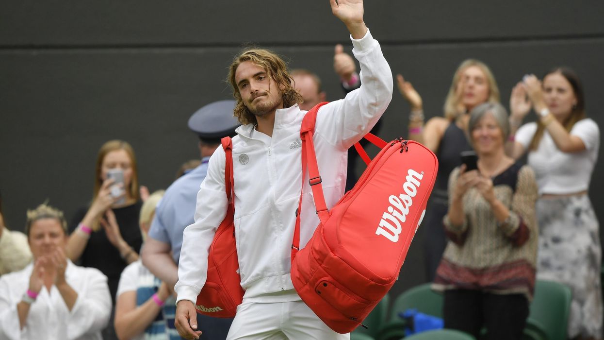 Third seed Tsitsipas knocked out of Wimbledon in first round