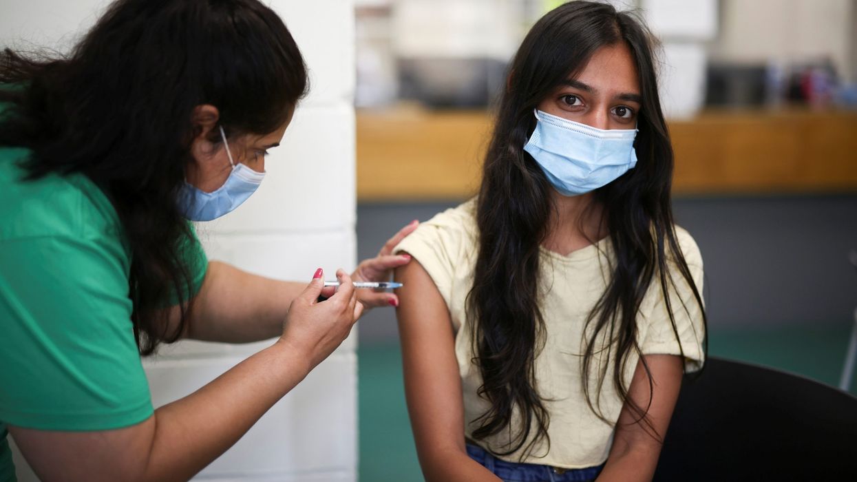 England gets ready for mass Covid vaccinations for 12- to 15-year-olds