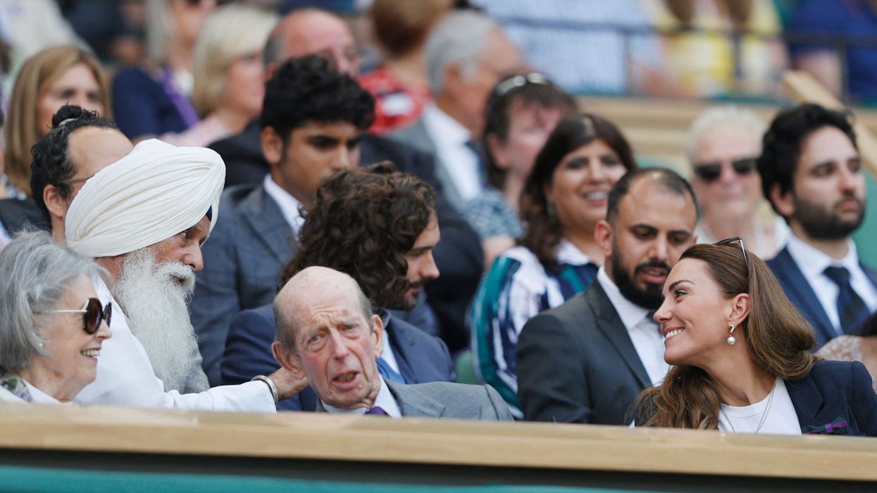 Skipping Sikh invited to Royal Box at Wimbledon