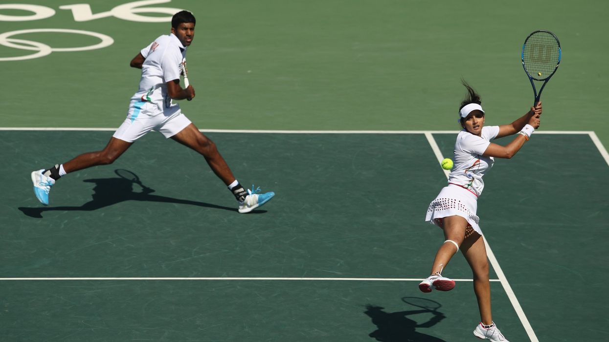 Bopanna, Sania win historic all-Indian mixed-doubles match