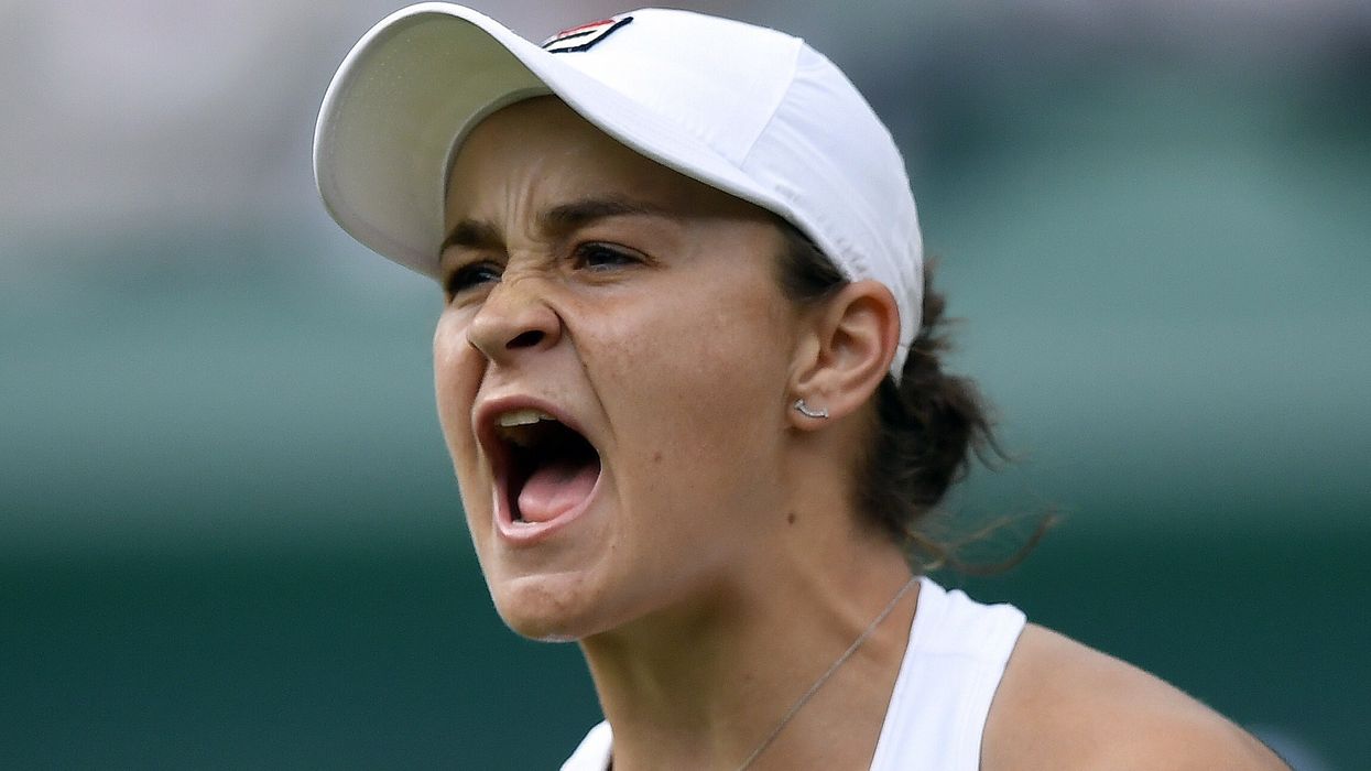 Barty into Wimbledon quarterfinals for first time
