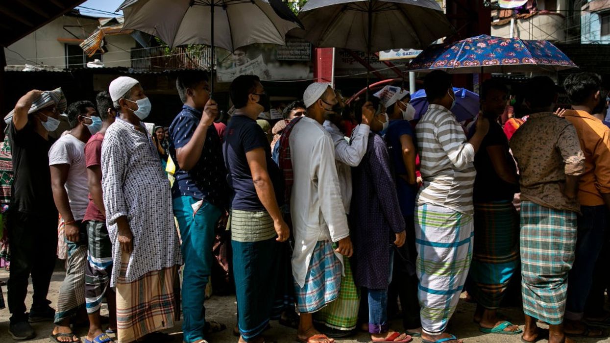 Bangladesh extends lockdown as Covid cases hit new record