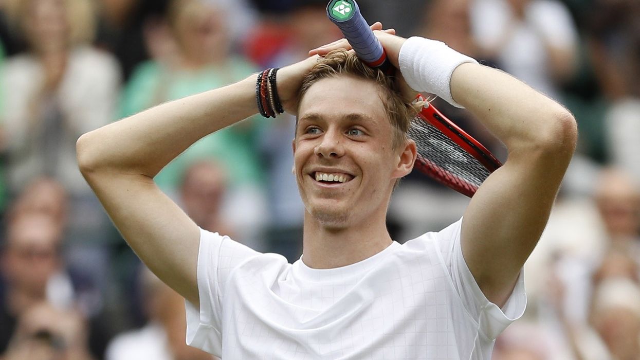 Shapovalov into first Wimbledon semifinal, faces Djokovic