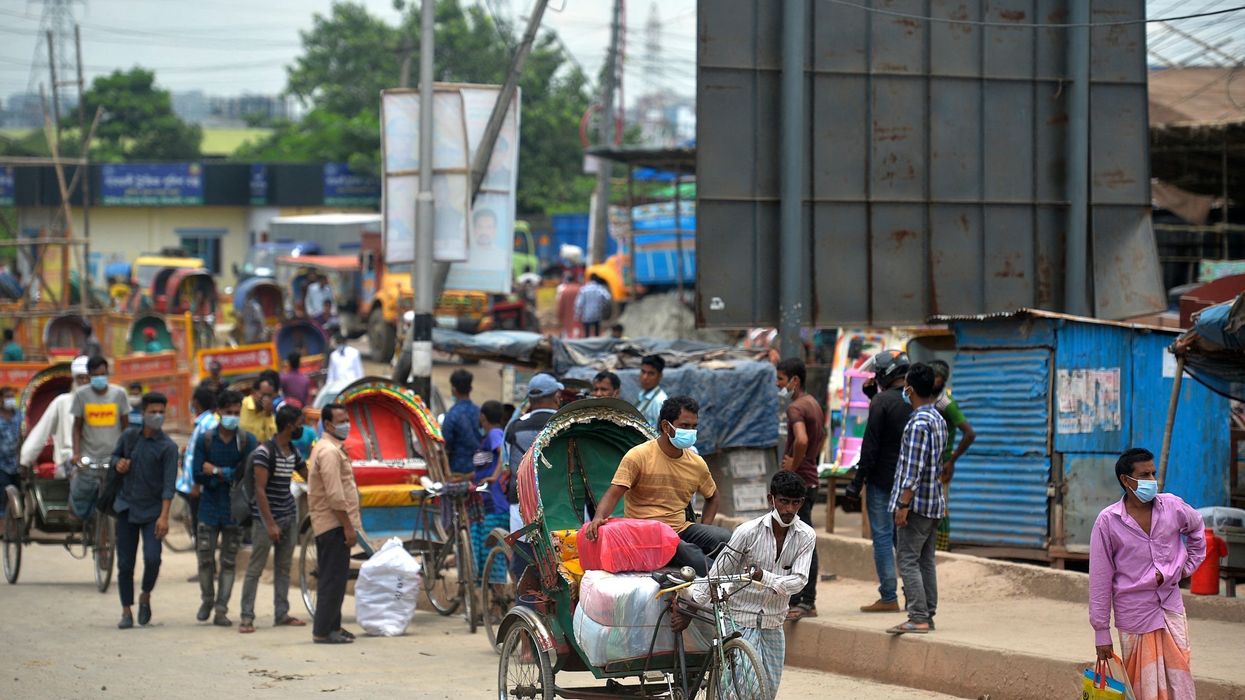Mass exodus in Dhaka as virus lockdown lifted for festival