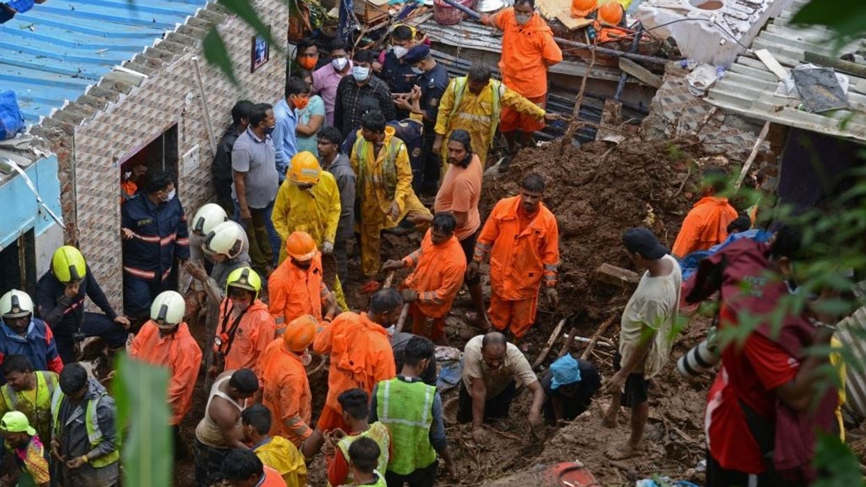 Mumbai landslide kills at least 25 people; crushes several homes