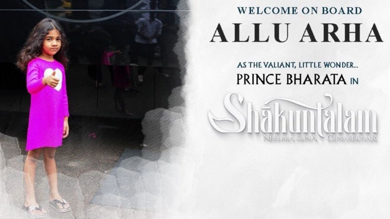Allu Arjun’s daughter Allu Arha to make her acting debut with Samantha Akkineni’s Shaakuntalam