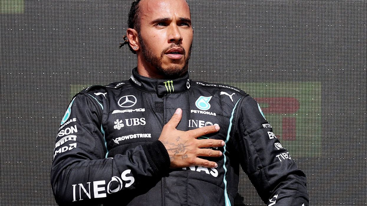 Hamilton racially abused on social media over British GP win