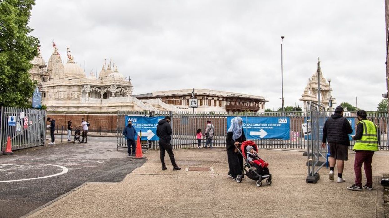 Neasden Temple’s vaccination centre delivers over 80,000 doses