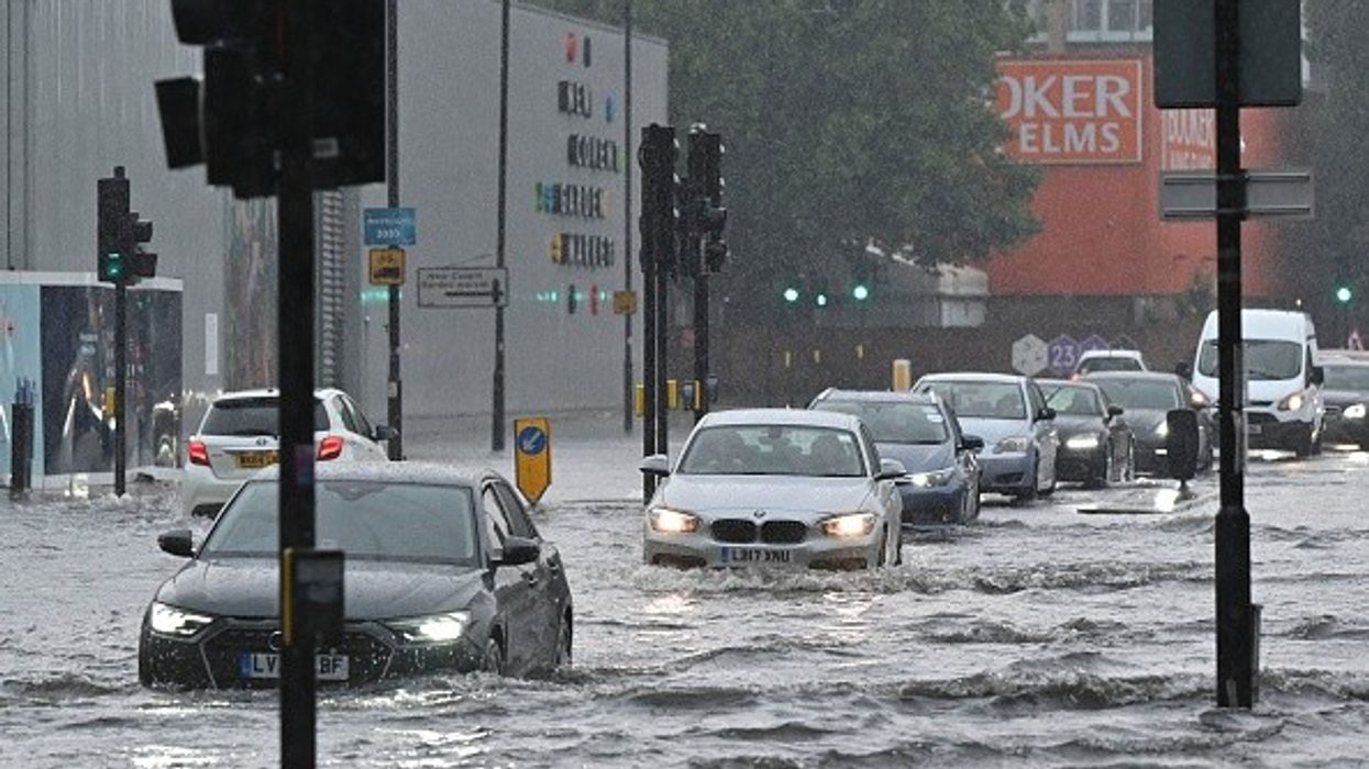 Johnson tweets about London floods as heavy rains hit capital