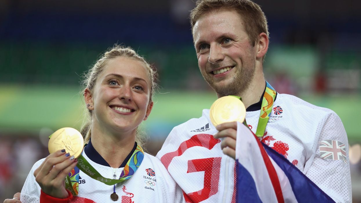 British cycling's golden couple settle for Olympic silver
