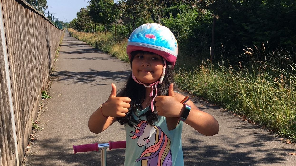 Six-year-old raises climate awareness