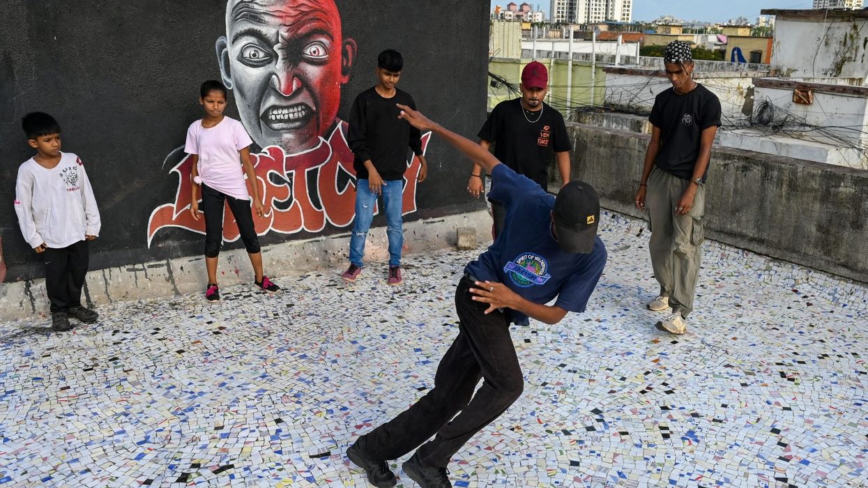 Hip-hop dream thrives in India's largest slum