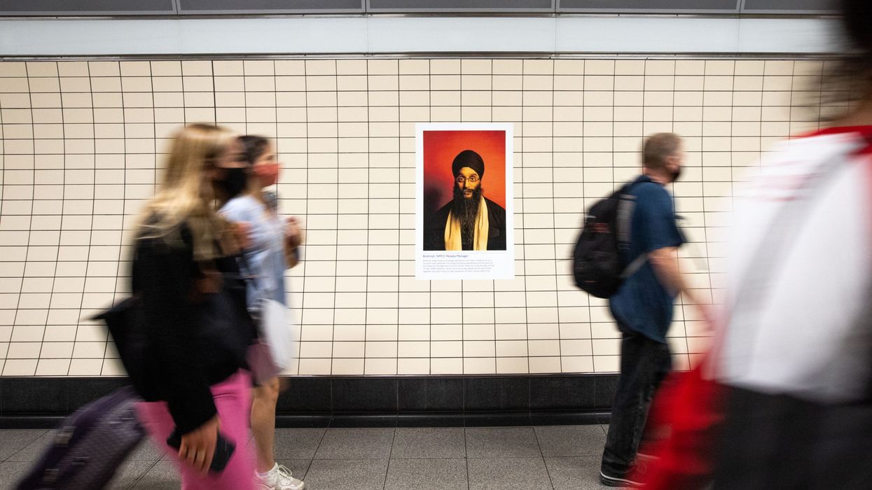 TfL organises portrait exhibition at stations to mark South Asian Heritage Month