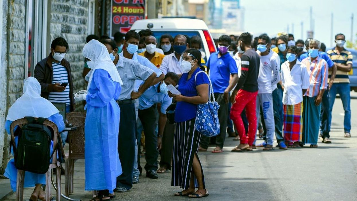 Sri Lanka announces lockdown as coronavirus cases surge