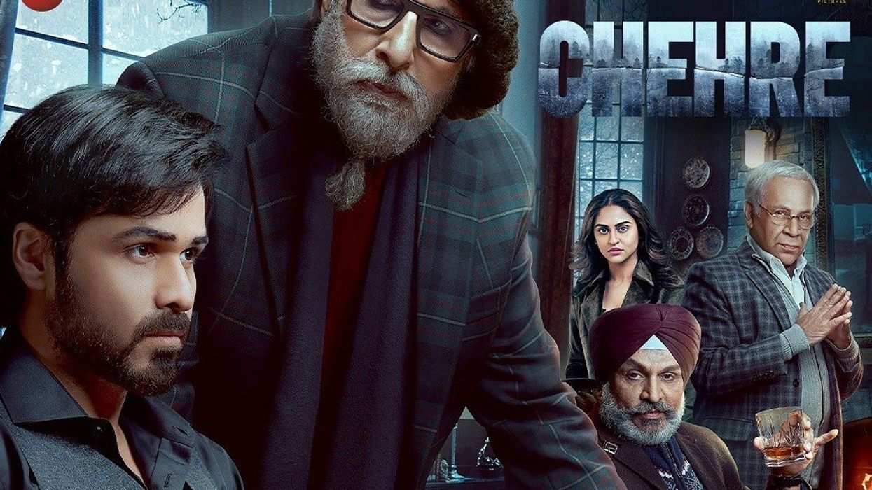 Chehre movie review: An average thriller with top-notch performances by Amitabh Bachchan and Emraan Hashmi