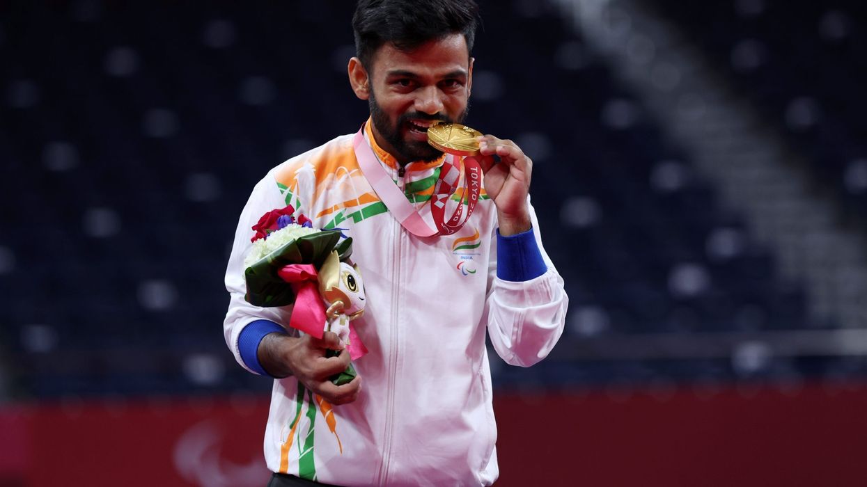 Krishna Nagar wins badminton gold at Tokyo Paralympics